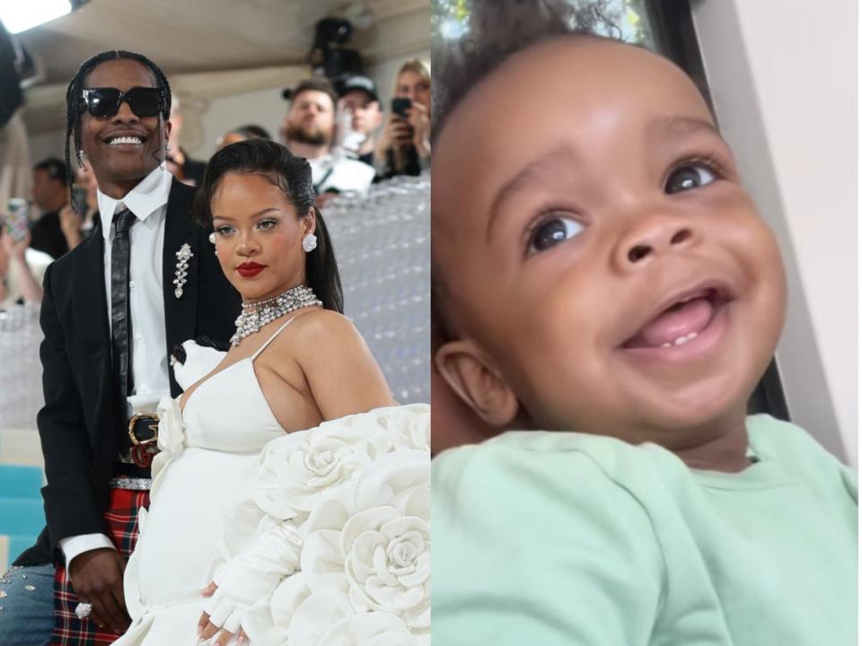 Revelan el nombre del hijo de Rihanna