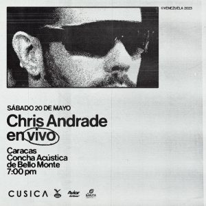 Chris Andrade se prepara para el show de comedia más grande en Venezuela