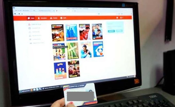 Sistema Patria pidió a usuarios actualizar sus datos de residencia