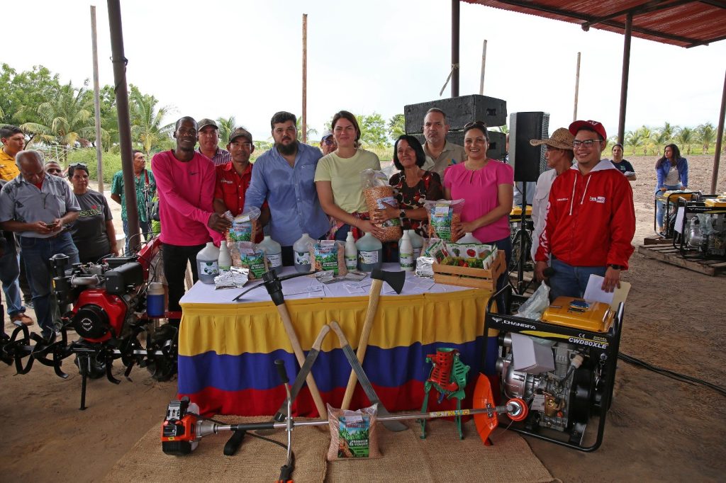 Agricultores de Monagas recibieron recursos e insumos para la siembra