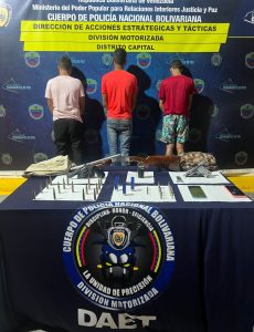 Atrapado en El Valle alias El Cáncer con lote de material bélico