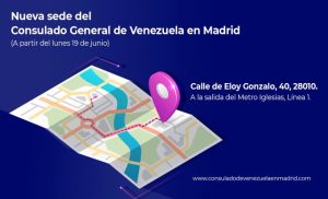Consulado de Venezuela en Madrid se muda a nueva sede
