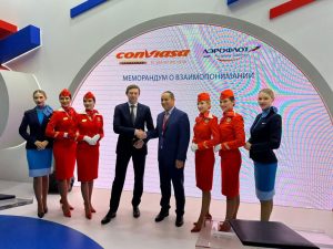 Aeroflot y Conviasa firman un memorando para ampliar servicios aéreos entre Rusia y el Caribe