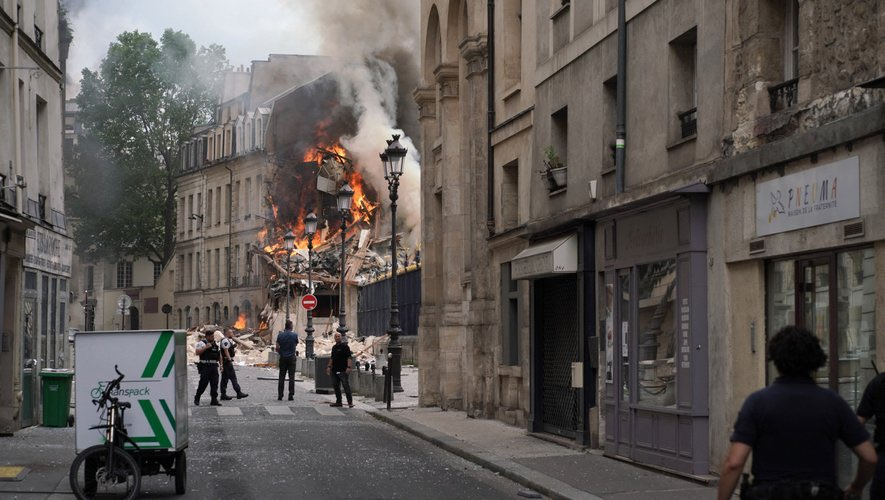 Decenas de heridos por una explosión en el centro de París