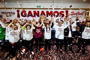 Delfina Gómez de Morena gana gobernación del estado de México