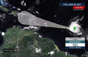 Depresión Tropical 3 se podría convertir en el primer huracán de la temporada
