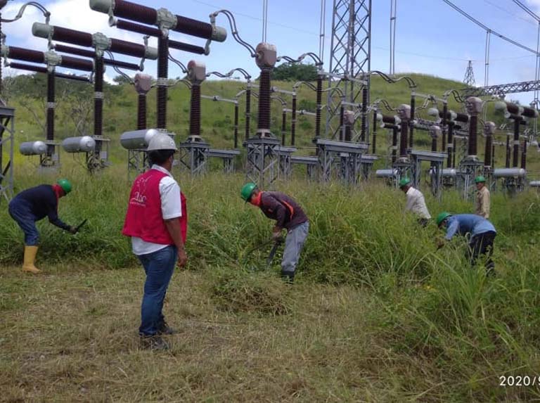Desmalezarán estaciones y líneas eléctricas
