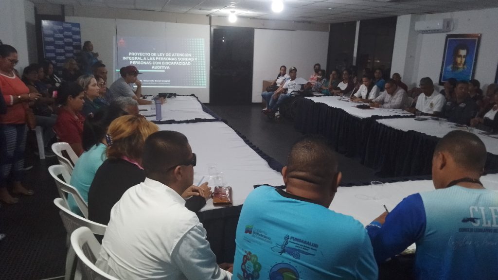 En Sucre promueven difusión de la Ley de Atención a Personas Sordas