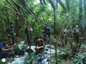 Encuentran con vida a los cuatro menores extraviados en la selva colombiana