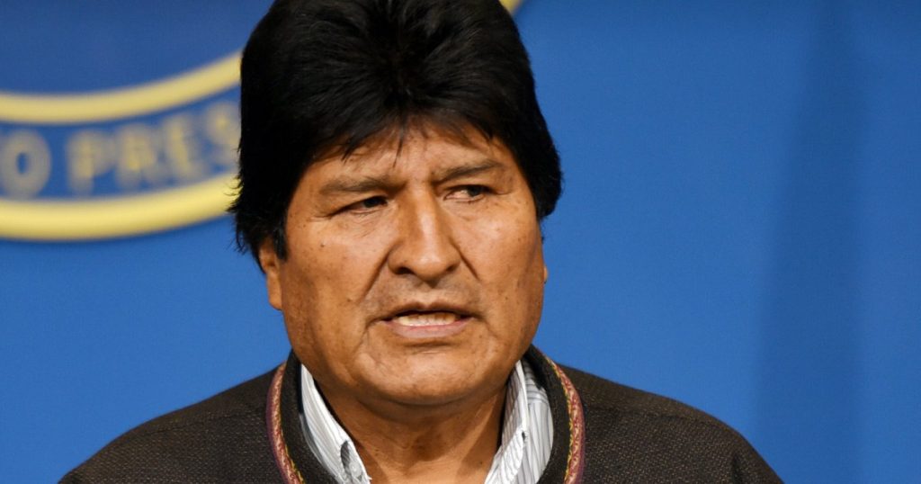Evo Morales denuncia plan de la derecha para “defenestrarlo”