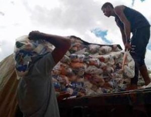 Familias de Las Mercedes del Llano recibieron módulos de alimentación