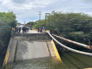 Inicia plan de sustitución del puente La Reina en Higuerote