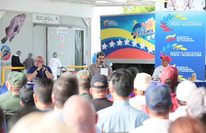 Maduro: estoy empeñado en un crecimiento sostenido de la economía