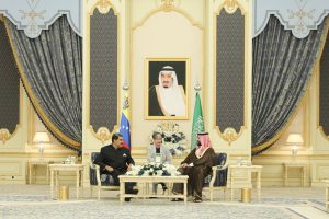 Presidente Maduro se reúne con príncipe heredero de Arabia Saudita