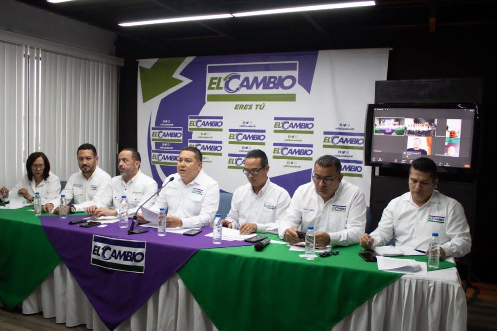 Partido El Cambio realizó encuentro telemático nacional para definir posición frente al panorama político 2024-2025