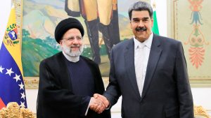 Maduro y Raisi se reunieron en Miraflores