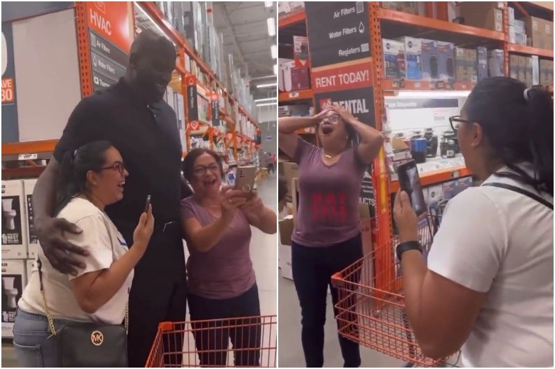 El noble gesto de Shaquille O’Neal hacia dos mujeres venezolanas se hace viral (Video)
