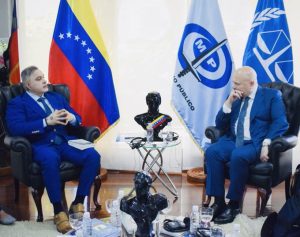 Karim Khan llegó a Venezuela para evaluar la aplicación de memorando de entendimiento