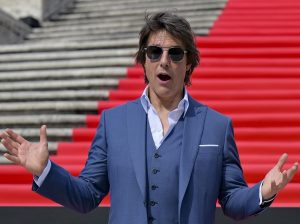 Tom Cruise paraliza Roma con el estreno de Mission: Impossible