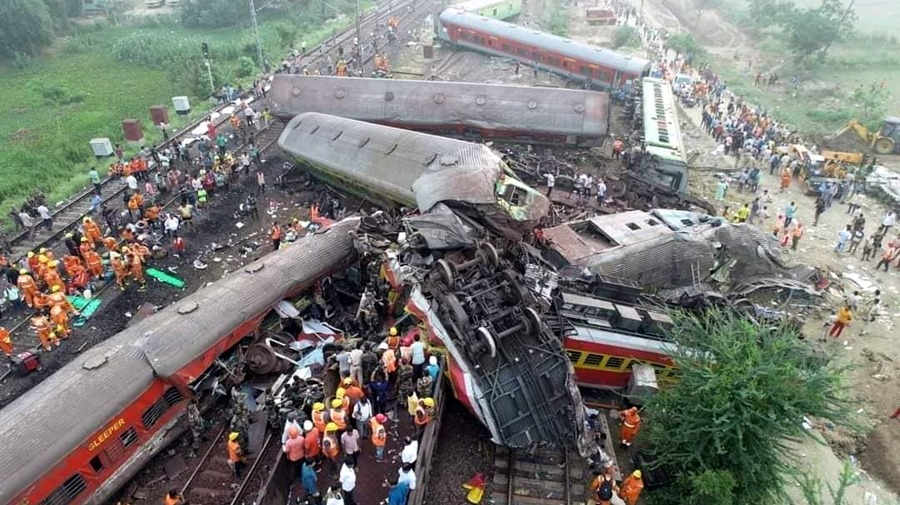 Un fallo de señalización posible causa de accidente de trenes en India