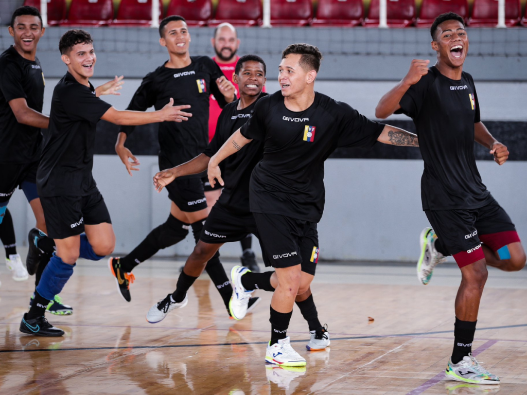 Vinotinto Futsal Sub17 ya está en Paraguay