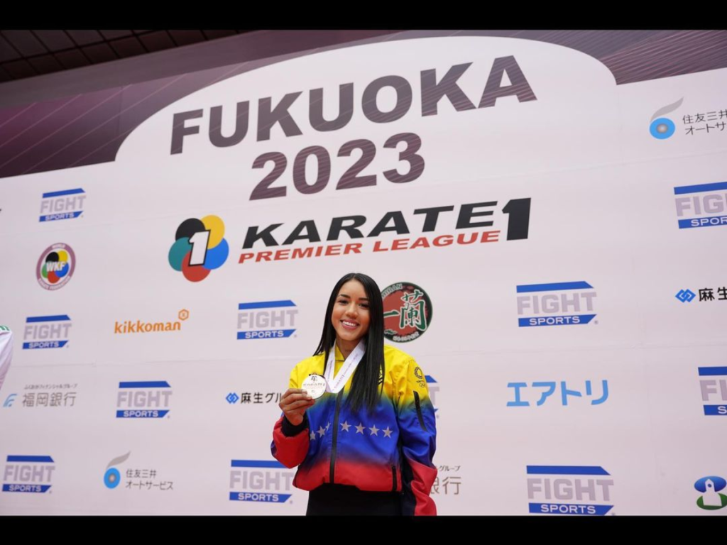 Yorgelis Salazar sumó presea en Japón