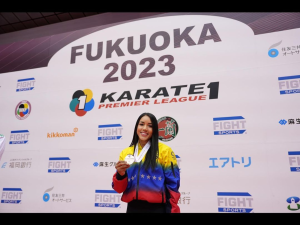 Yorgelis Salazar sumó presea en Japón