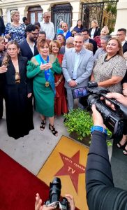 Zulia: Lupita Ferrer brilla con su estrella en el Paseo Baralt