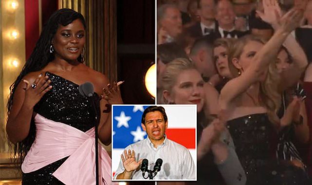 La actriz Denee Benton califica a Ron DeSantis de "Gran Mago" en su discurso en los Premios Tony