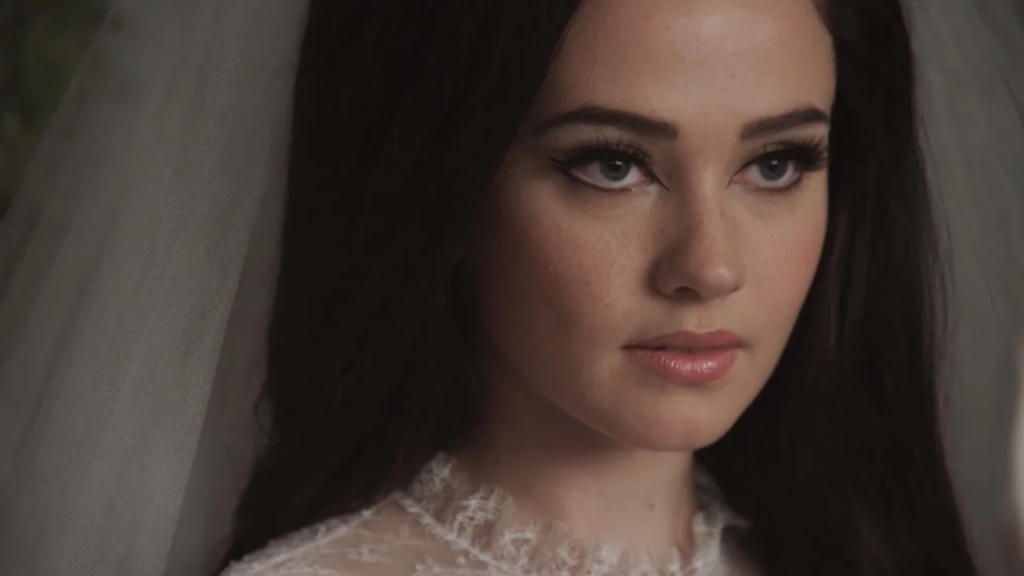 Cailee Spaeny en 'Priscilla'. (Crédito: A24)