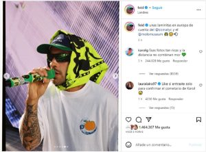 El picante mensaje que le envió Karol G a Feid