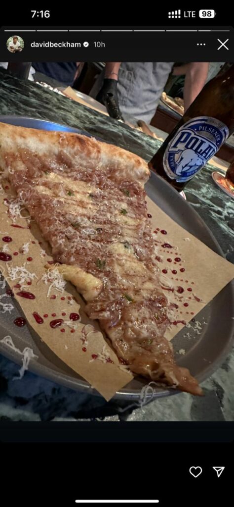 David Beckham presumió esta bebida venezolana en su Instagram