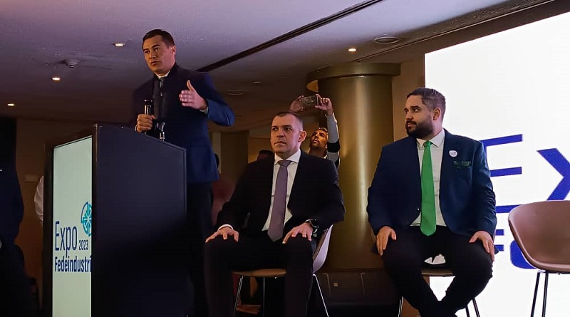 Abreu destaca calidad de productos nacionales en la Expo Fedeindustria 2023