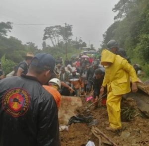 Caída de talud causó la muerte de cuatro personas en Boconó