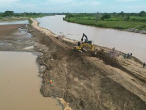 Cierran boquete en kilómetro 43 del Sur del Lago