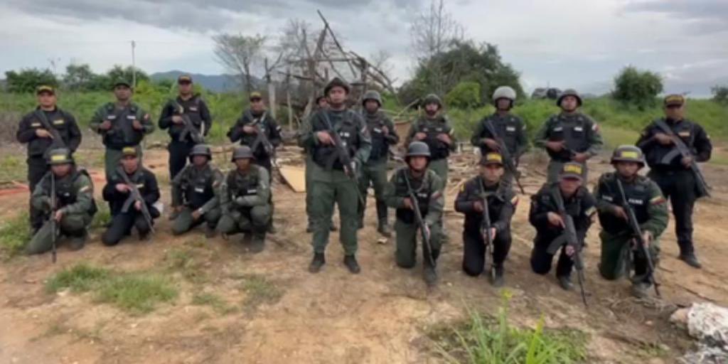 Fanb desmantela 28 viviendas improvisadas en Amazonas