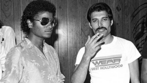 El día que Freddie Mercury fue a la mansión de Michael Jackson para grabar y todo terminó mal