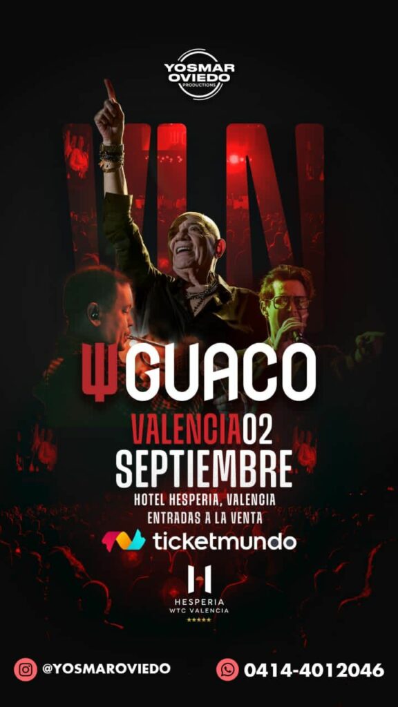 Guaco tiene nuevos integrantes y los presentará brindando shows en varias ciudades de Venezuela