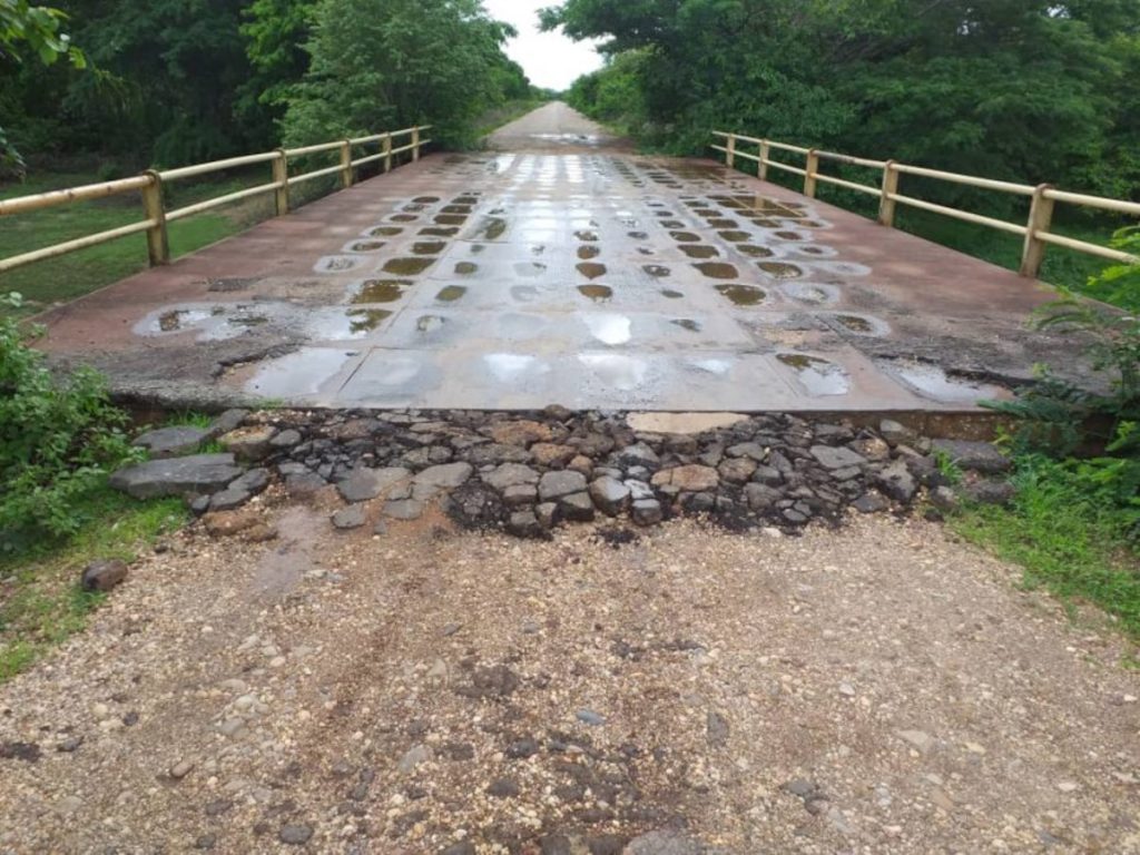 Inician trabajos de rehabilitación vía Cazorla–Guayabal en Guárico