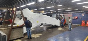 Instalan seis escaleras mecánicas en la estación Bellas Artes del Metro