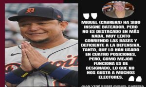 Juan Vené enciende nueva polémica por su opinión sobre Miguel Cabrera