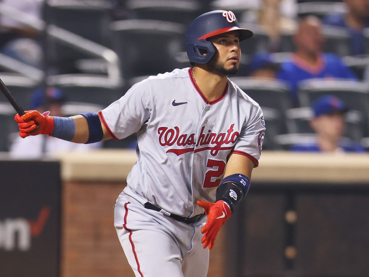 Nacionales vencieron con fuerza de Keibert Ruiz