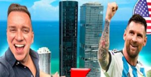 Venezolano se metió en el edificio donde vive Lionel Messi para grabarlo y algo no salió bien