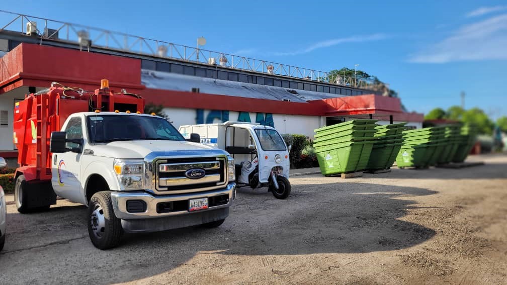 Llegan al Zulia equipos para optimizar recolección de desechos sólidos