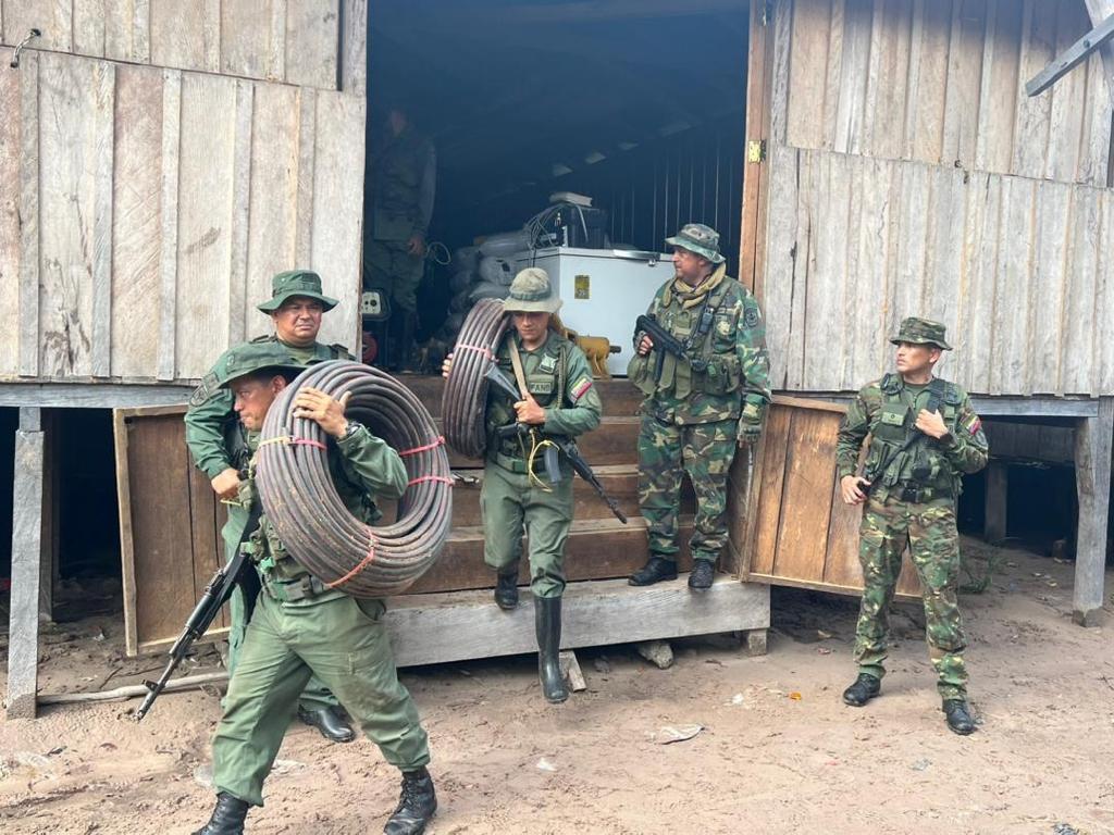 Maduro: “Hay que limpiar el Amazonas de minería ilegal”