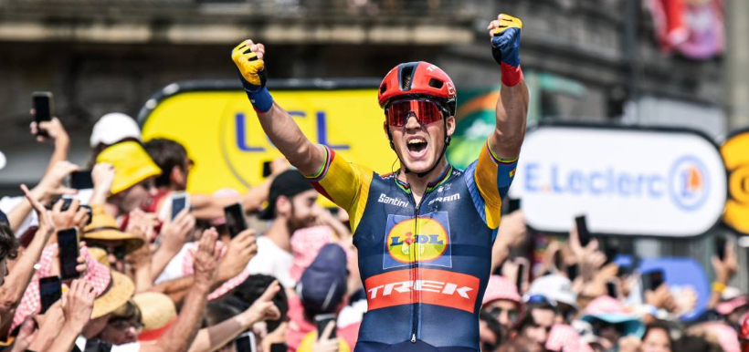 Pedersen gana la etapa 8 y Cavendish abandona por caída