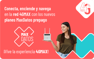 Movilnet trae MaxDatos con 4GMAX para clientes prepago