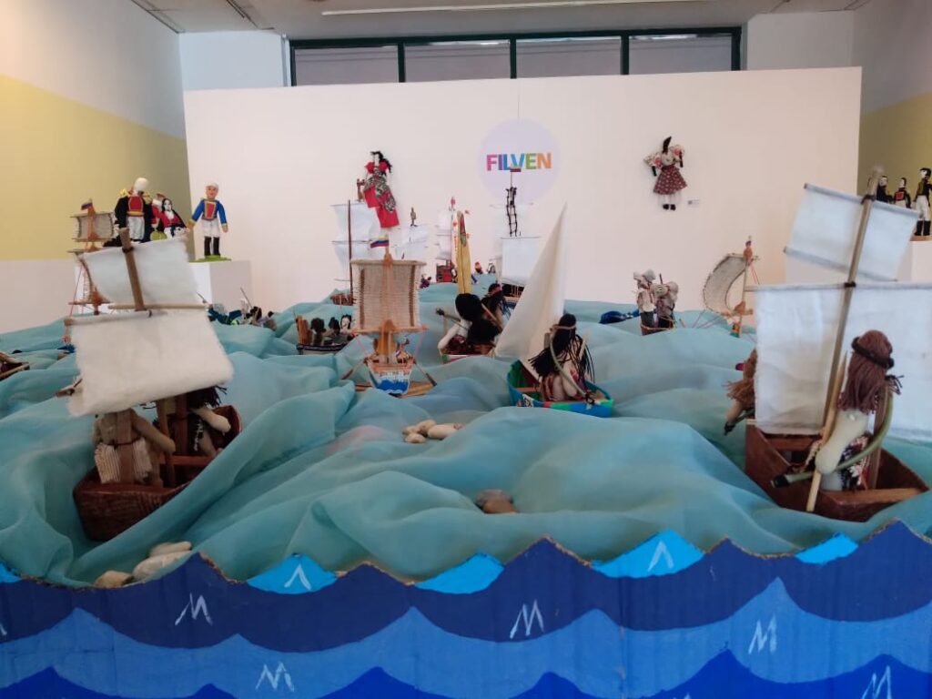 Muñequeras del Zulia recrearon Batalla Naval del lago de Maracaibo