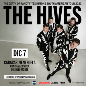 The Hives regresa la música anglo a Venezuela