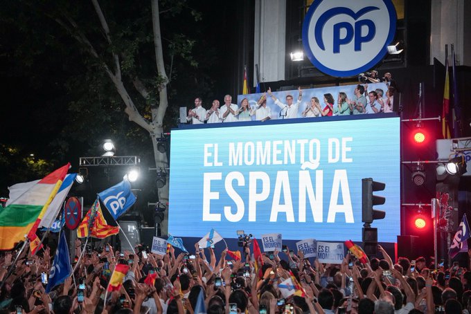 El Partido Popular logra triunfo en España pero tendrá difícil gobernar